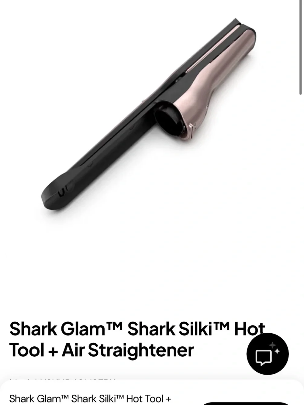 SHARK GLAM/ Multi-Style Women’s Hair Styler — Rose Gold